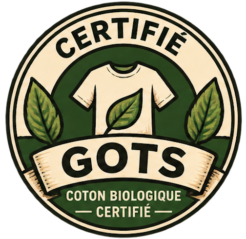 Certifié GOTS - coton biologique