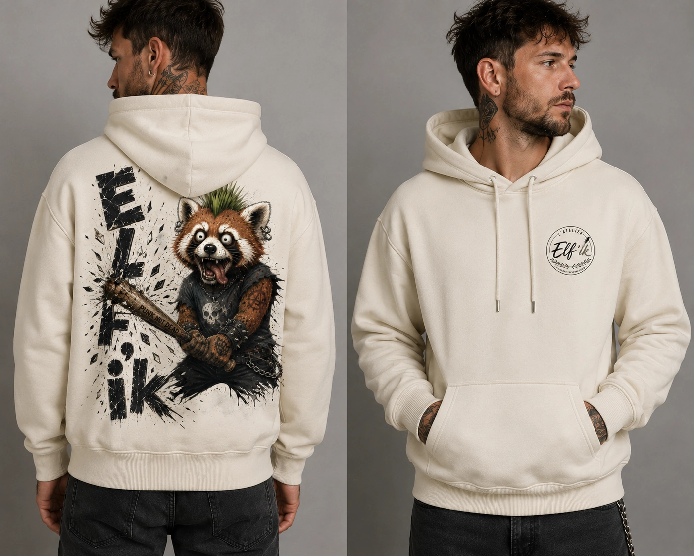 Hoodie - Punk is not dead